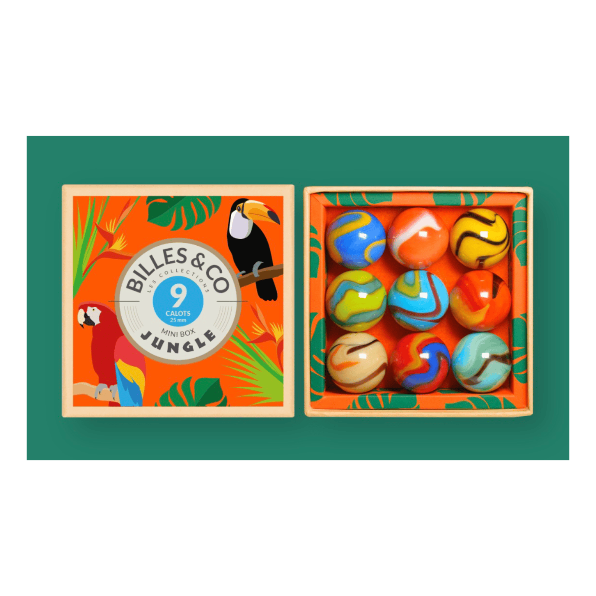 Billes & Co 3 Plus Marble Treasure Giant Box - Jungle
