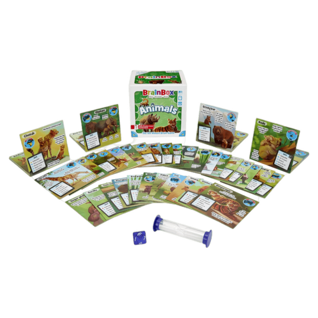 BrainBox Games 8 Plus Brain Box - Animals