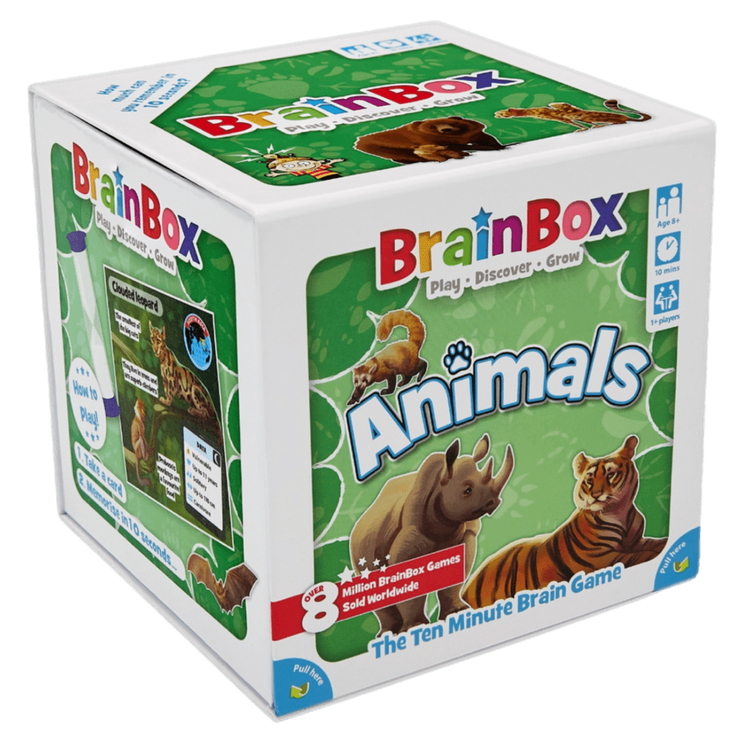 BrainBox Games 8 Plus Brain Box - Animals