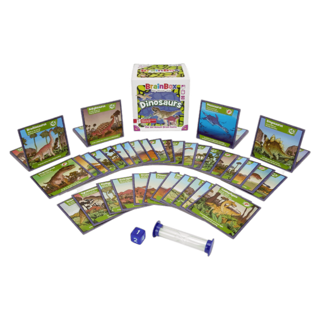 BrainBox Games 8 Plus Brain Box - Dinosaurs