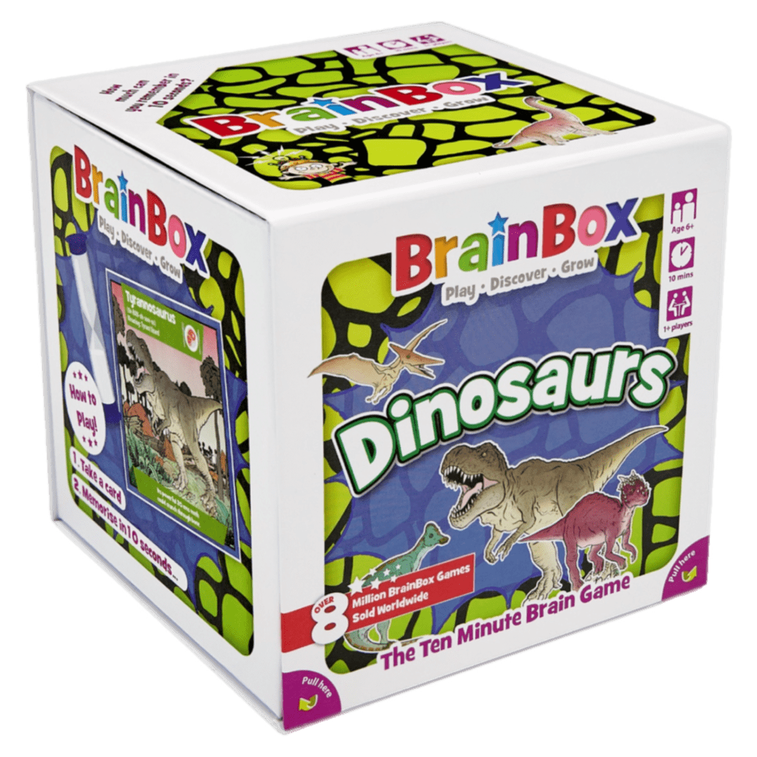 BrainBox Games 8 Plus Brain Box - Dinosaurs