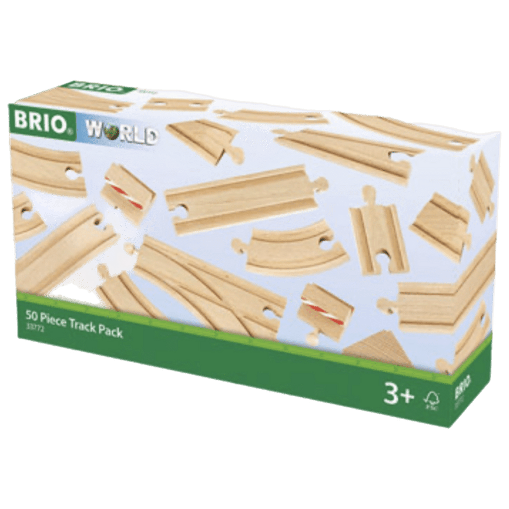 Brio 3 Plus 50 Piece Track Pack