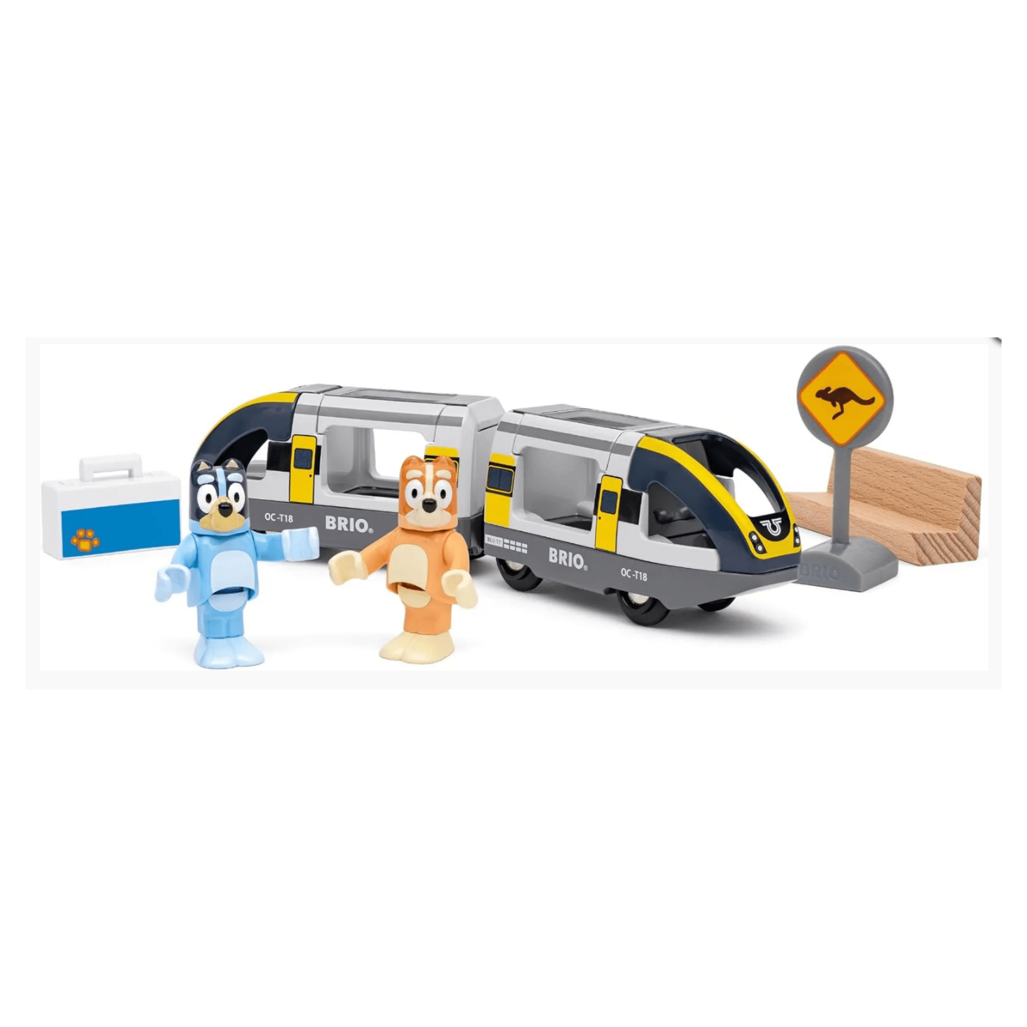 Brio 3 Plus Bluey Train