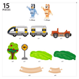 Brio 3 Plus Bluey Train Set