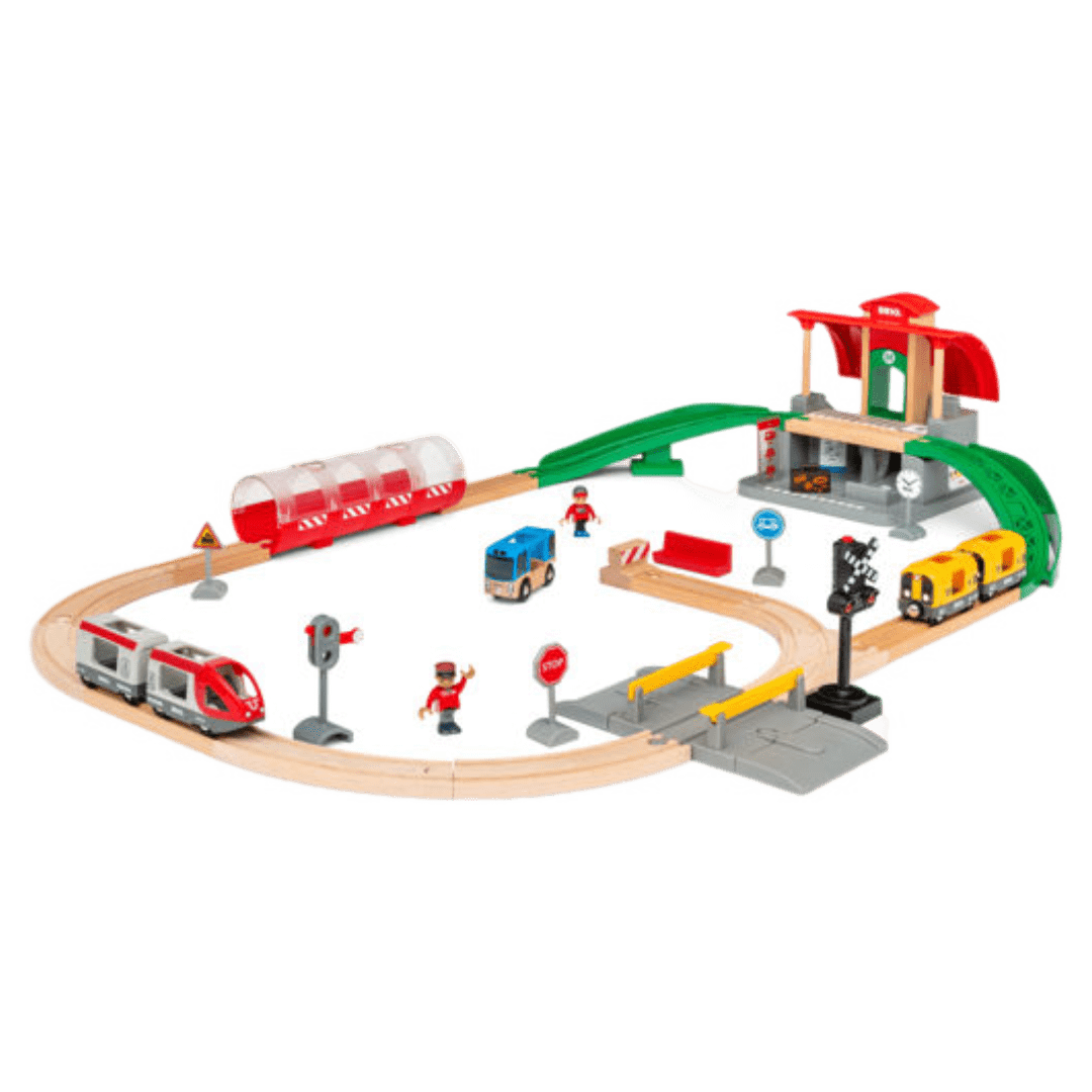 Brio 3 Plus Central Station Set