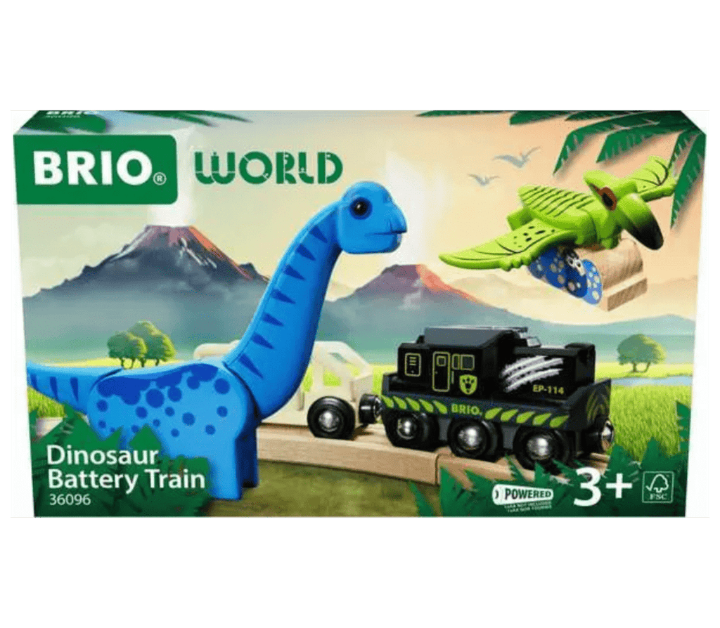 Brio 3 Plus Dinosaur Battery Train