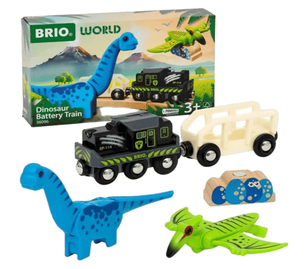 Brio 3 Plus Dinosaur Battery Train