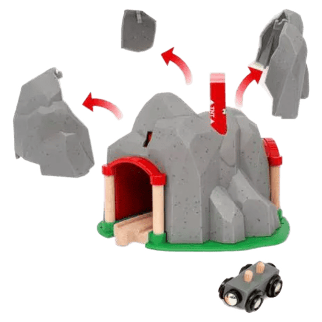 Brio 3 Plus Dynamite Mountain Tunnel