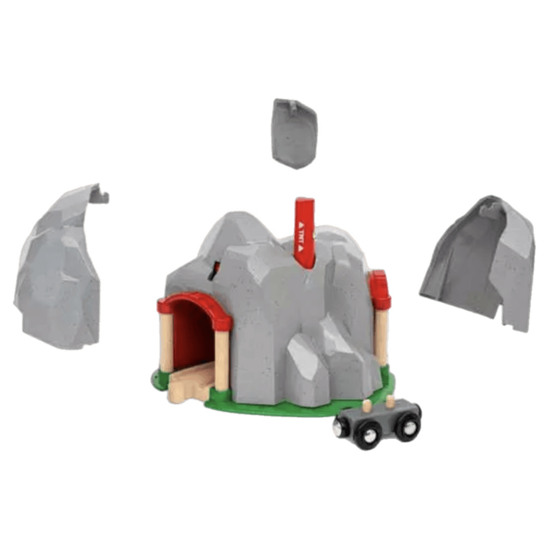 Brio 3 Plus Dynamite Mountain Tunnel