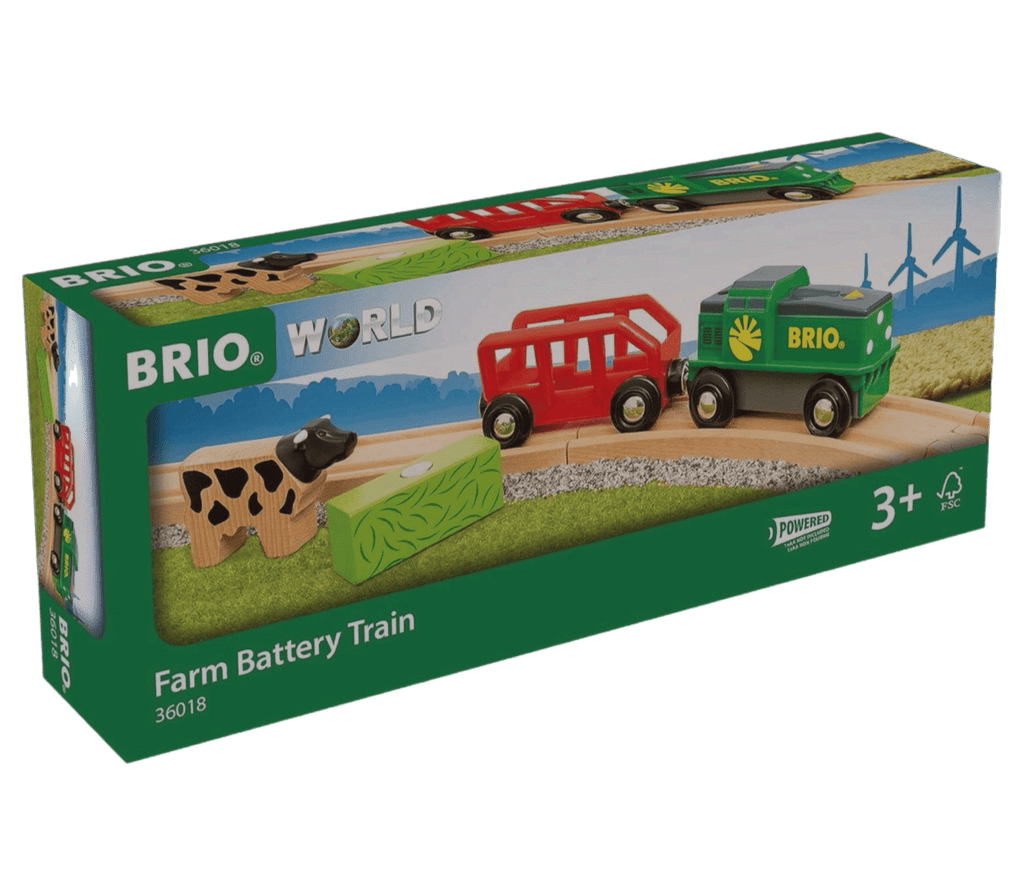 Brio 3 Plus Farm Battery Train