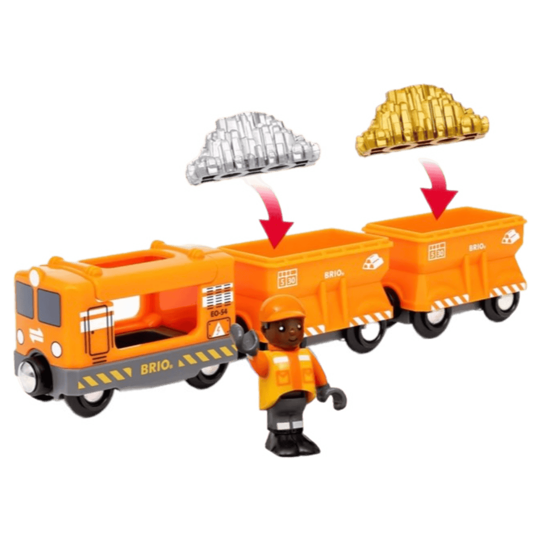 Brio 3 Plus Gold Cargo Train