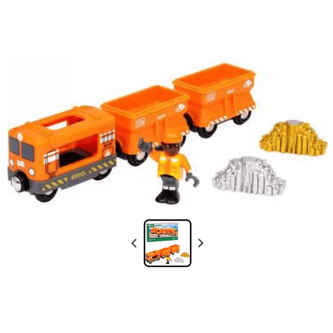 Brio 3 Plus Gold Cargo Train