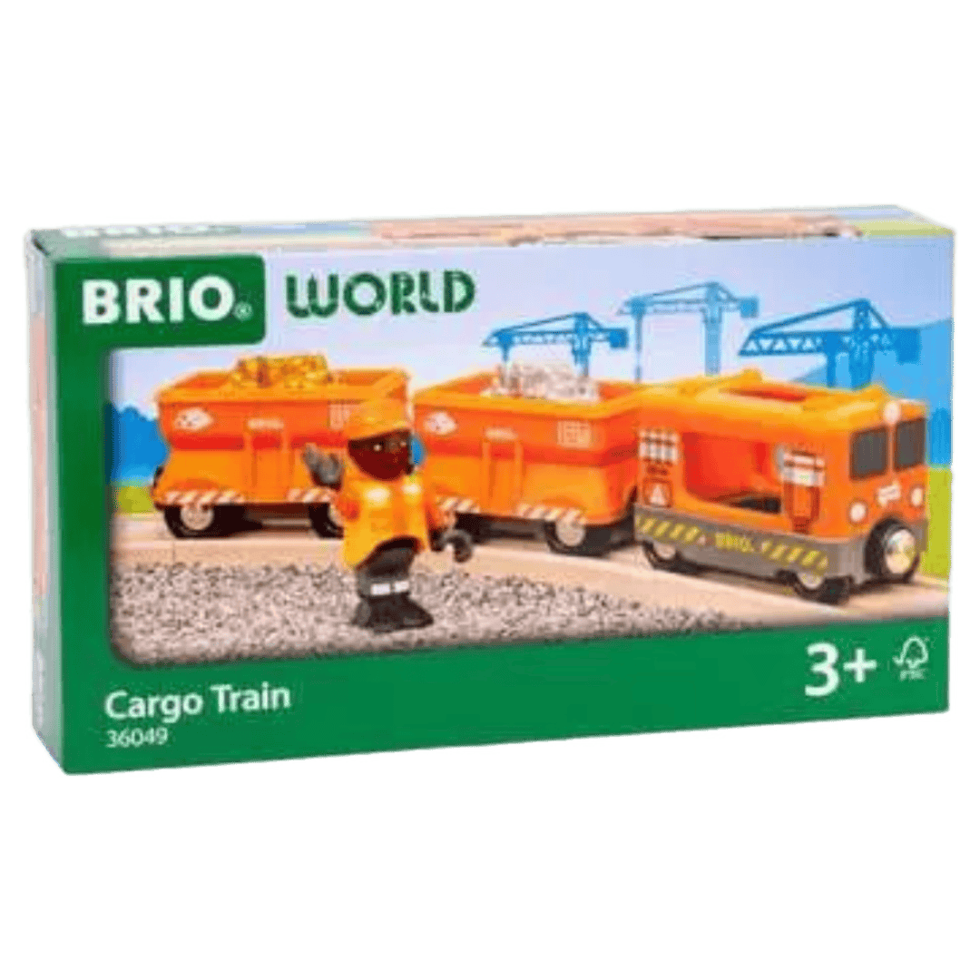 Brio 3 Plus Gold Cargo Train