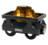 Brio 3 Plus Light Up Gold Wagon