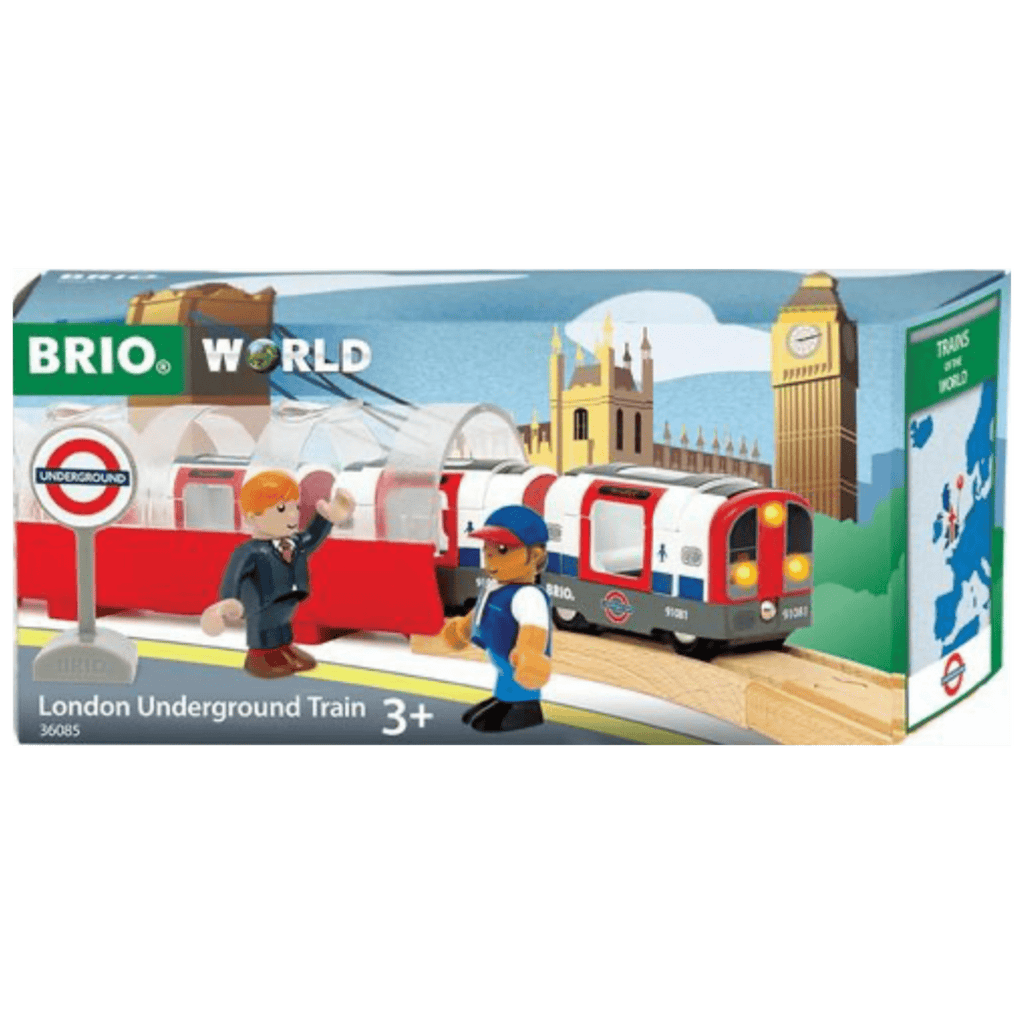 Brio 3 Plus London Underground Train