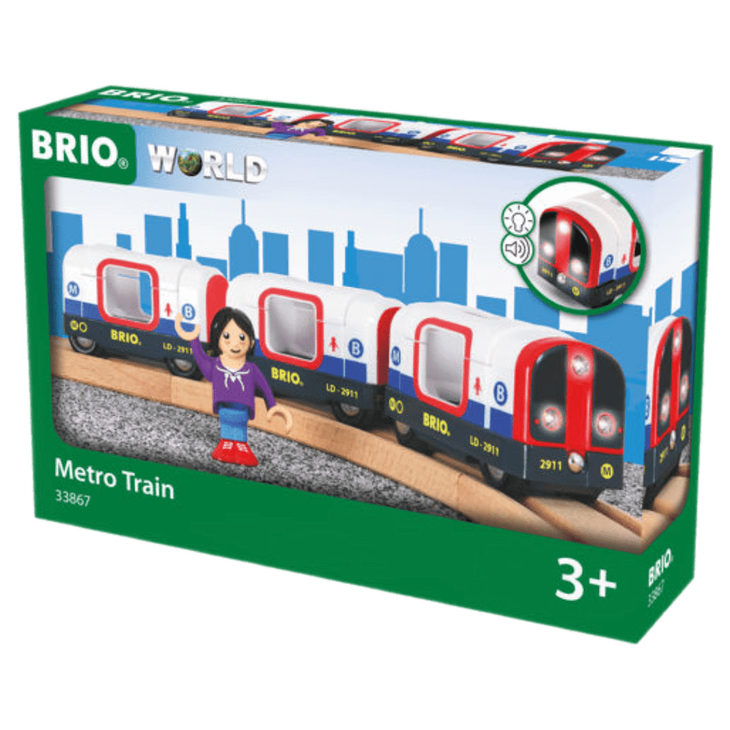 Brio 3 Plus Metro Train