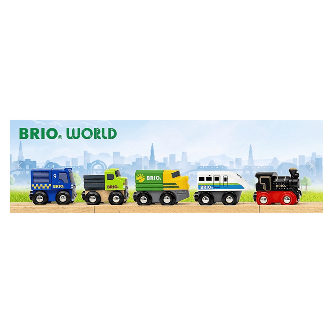 Brio 3 Plus Mini Trains & Vehicles
