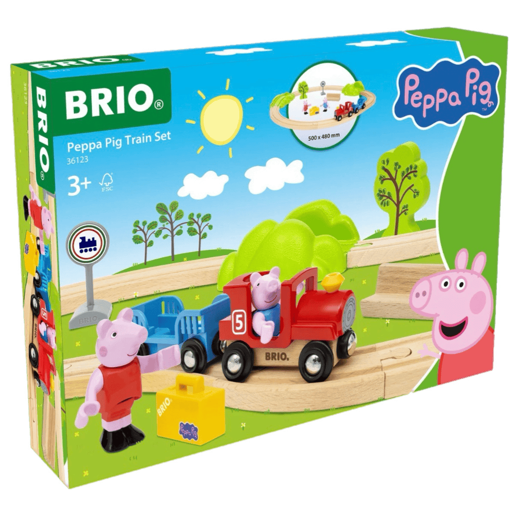 Brio 3 Plus Peppa Pig Train Set