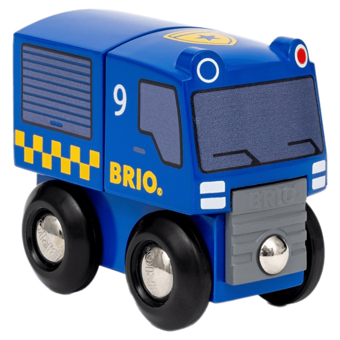 Brio 3 Plus Police Van Mini Trains & Vehicles