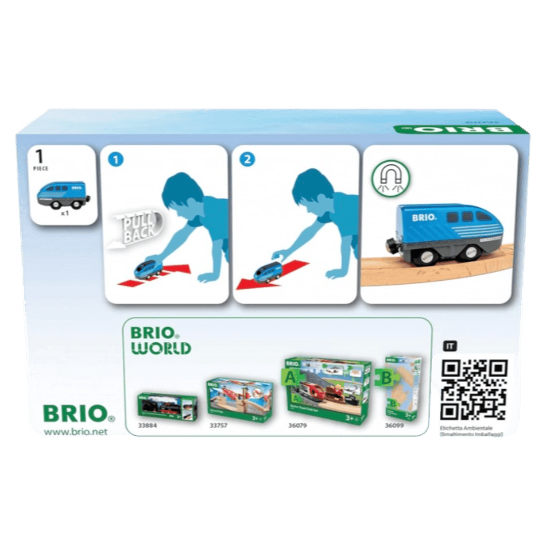 Brio 3 Plus Pull Back Train