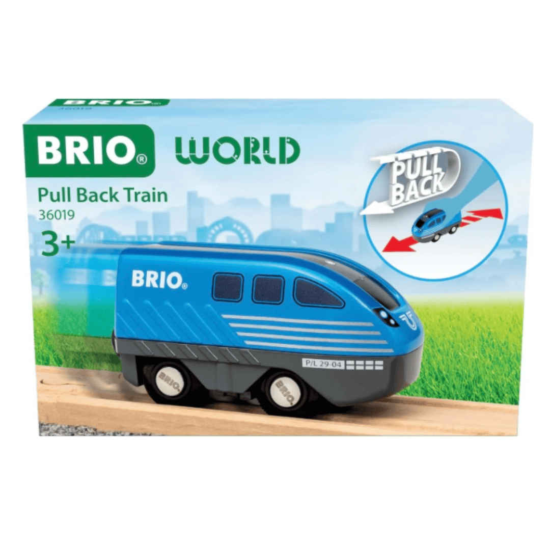 Brio 3 Plus Pull Back Train