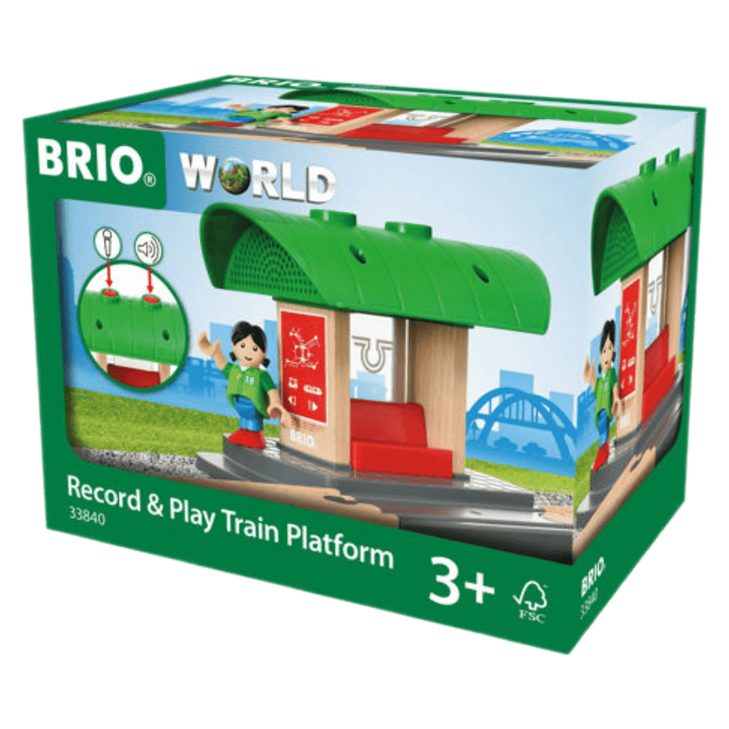 Brio 3 Plus Record & Play Train Platform