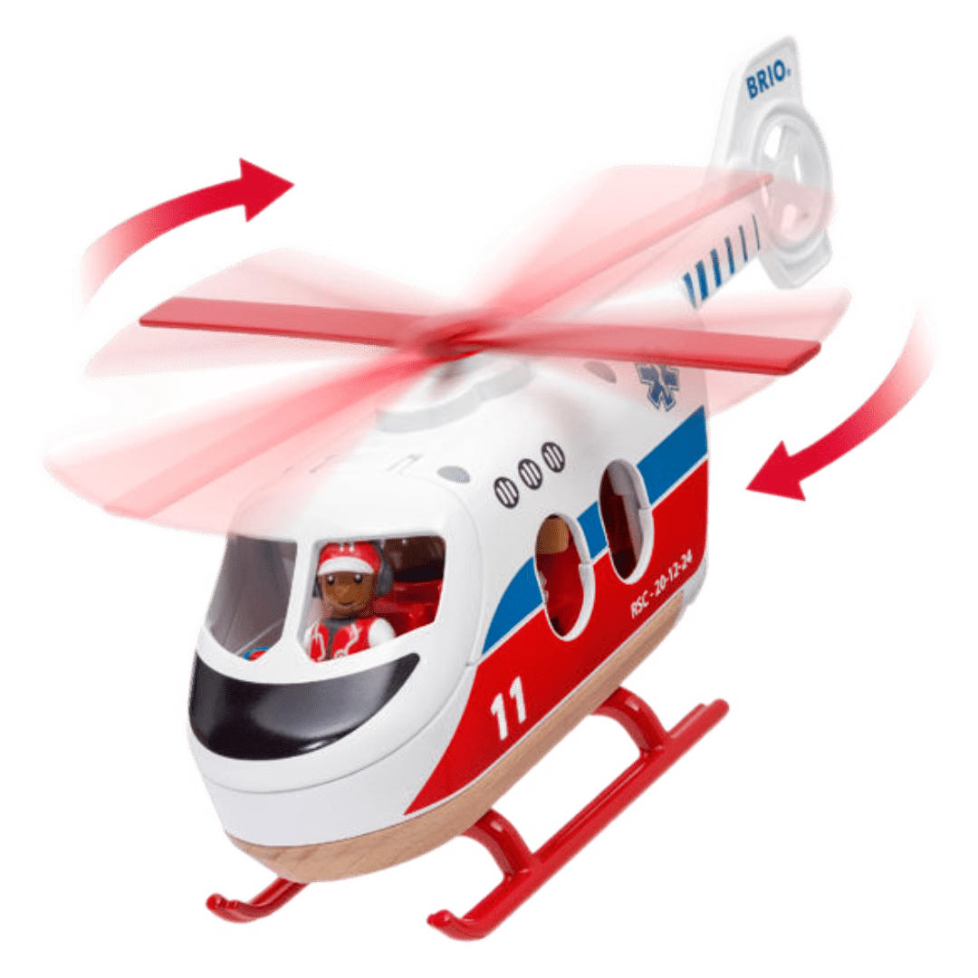 Brio 3 Plus Rescue Helicopter