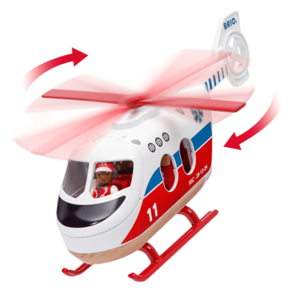 Brio 3 Plus Rescue Helicopter