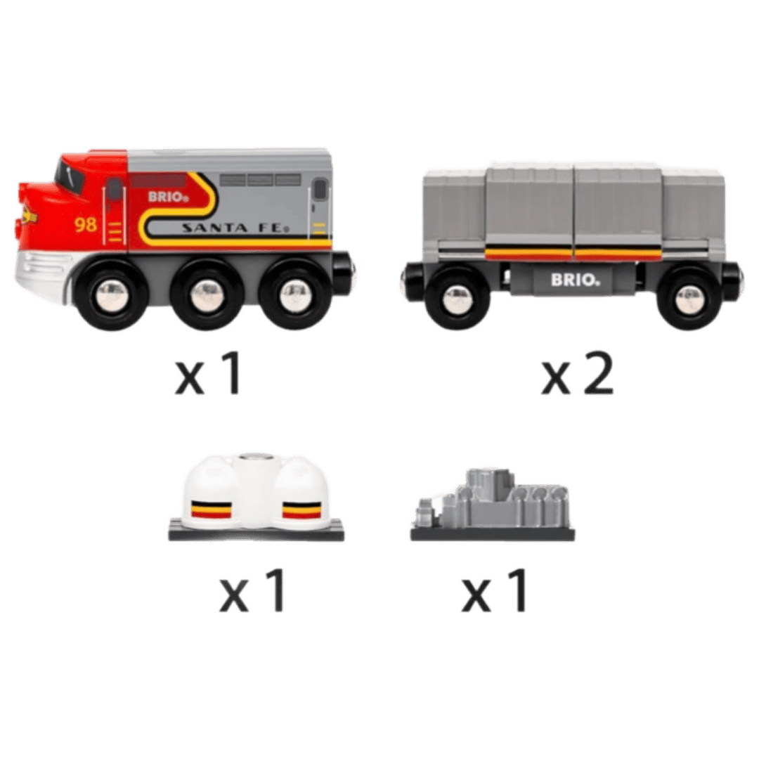 Brio 3 Plus Santa Fe Train