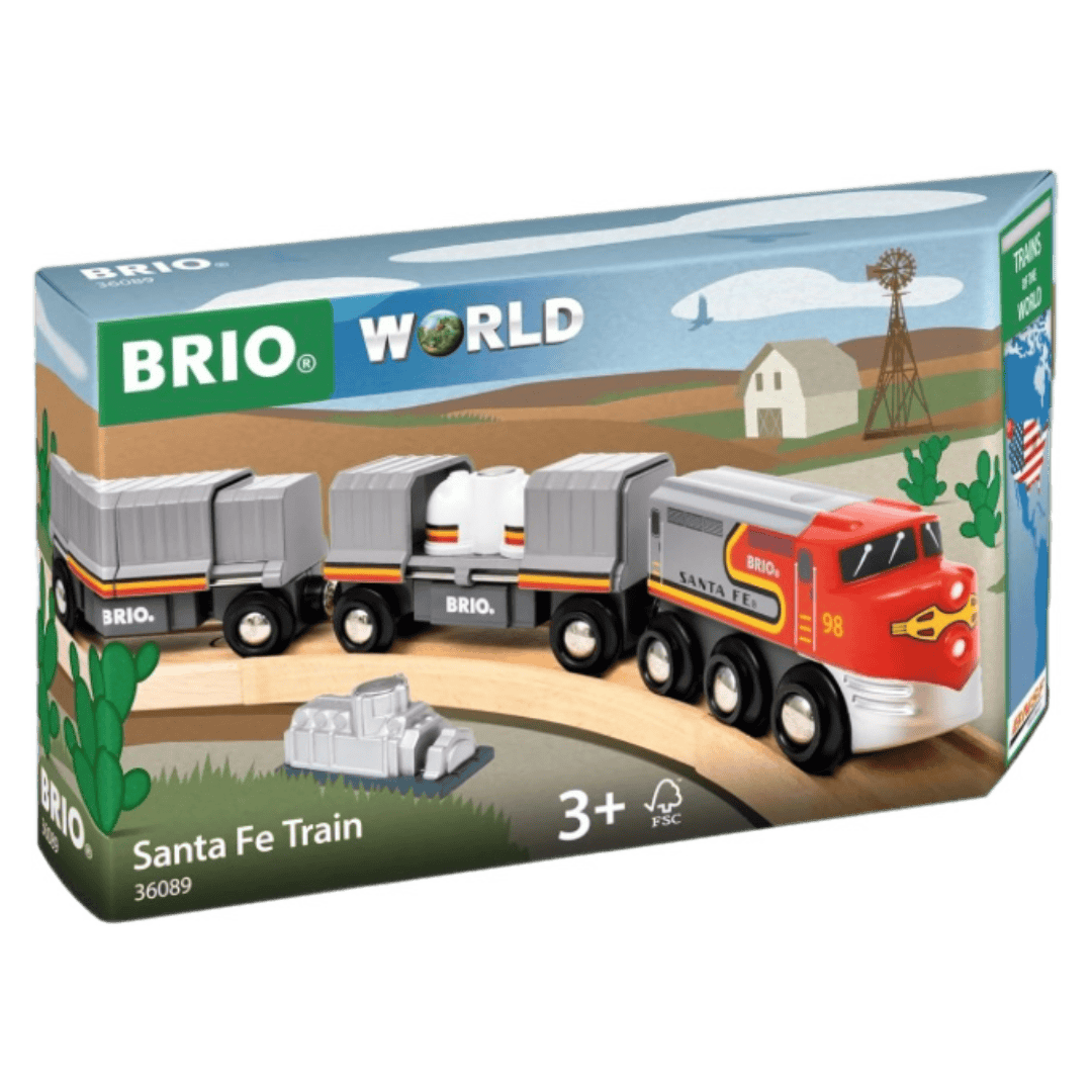 Brio 3 Plus Santa Fe Train