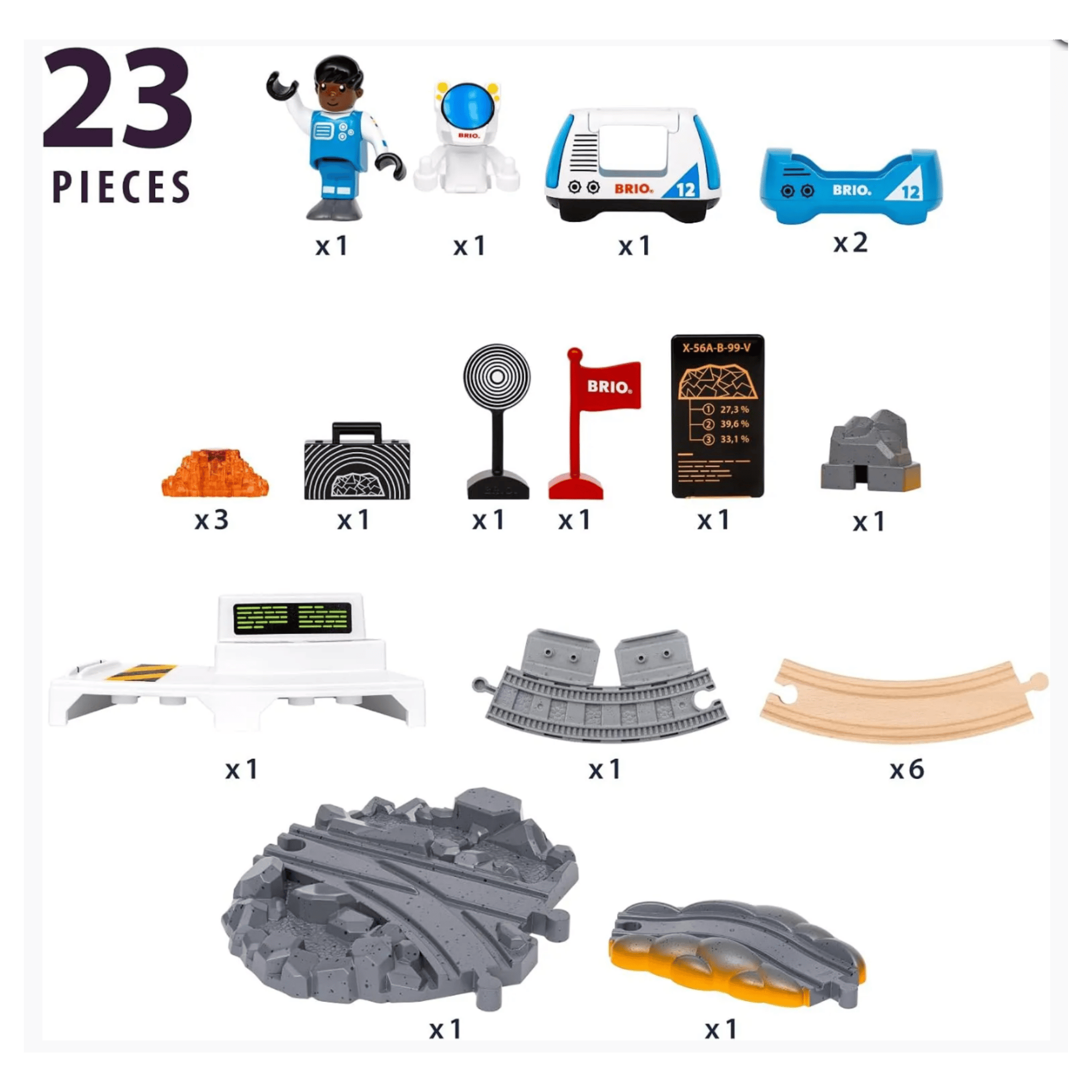 Brio 3 Plus Space Exploration Set