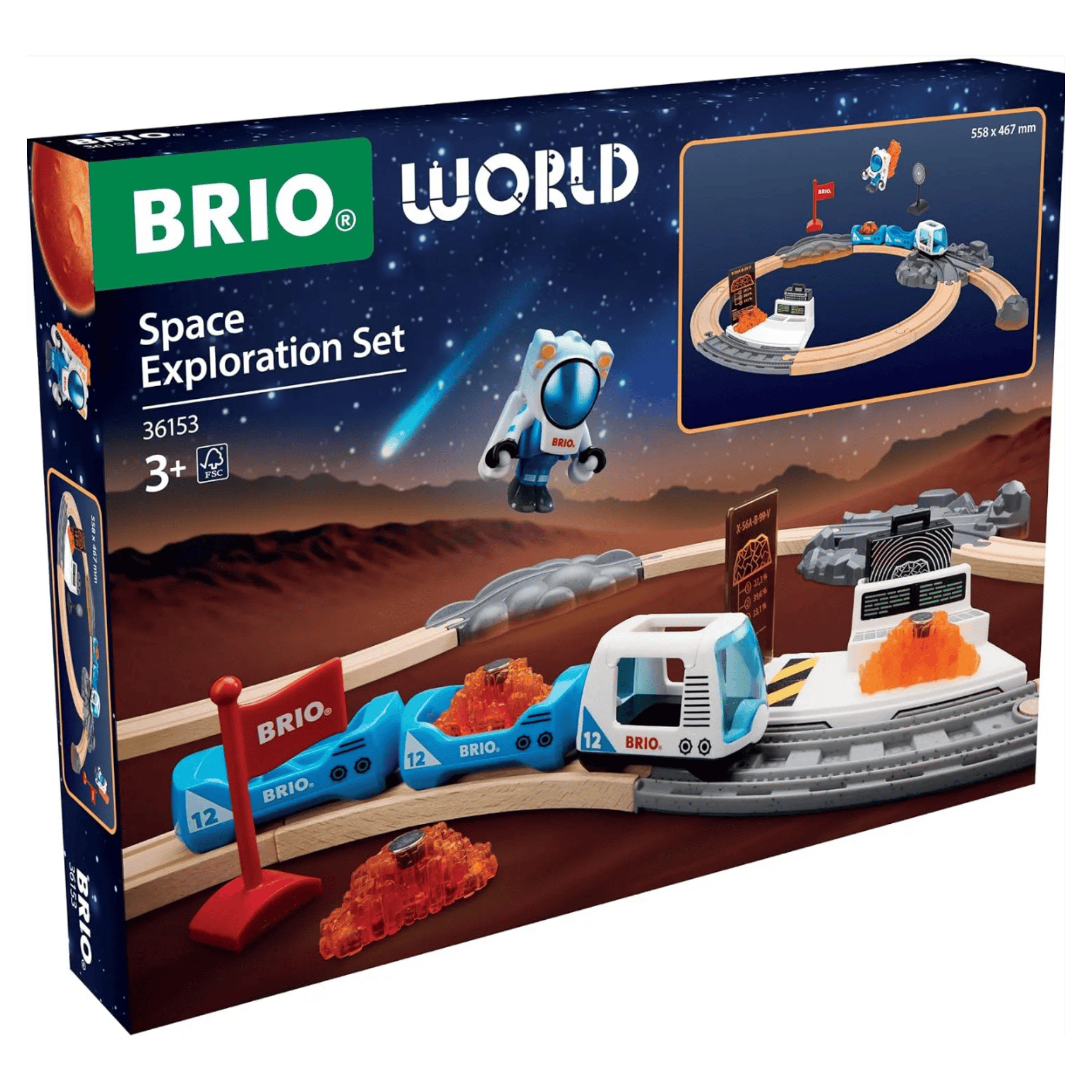 Brio 3 Plus Space Exploration Set