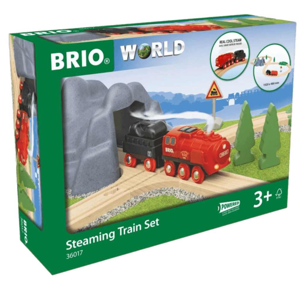 Brio 3 Plus Steaming Train Set