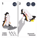 Brio 3 Plus Wooden Space Shuttle