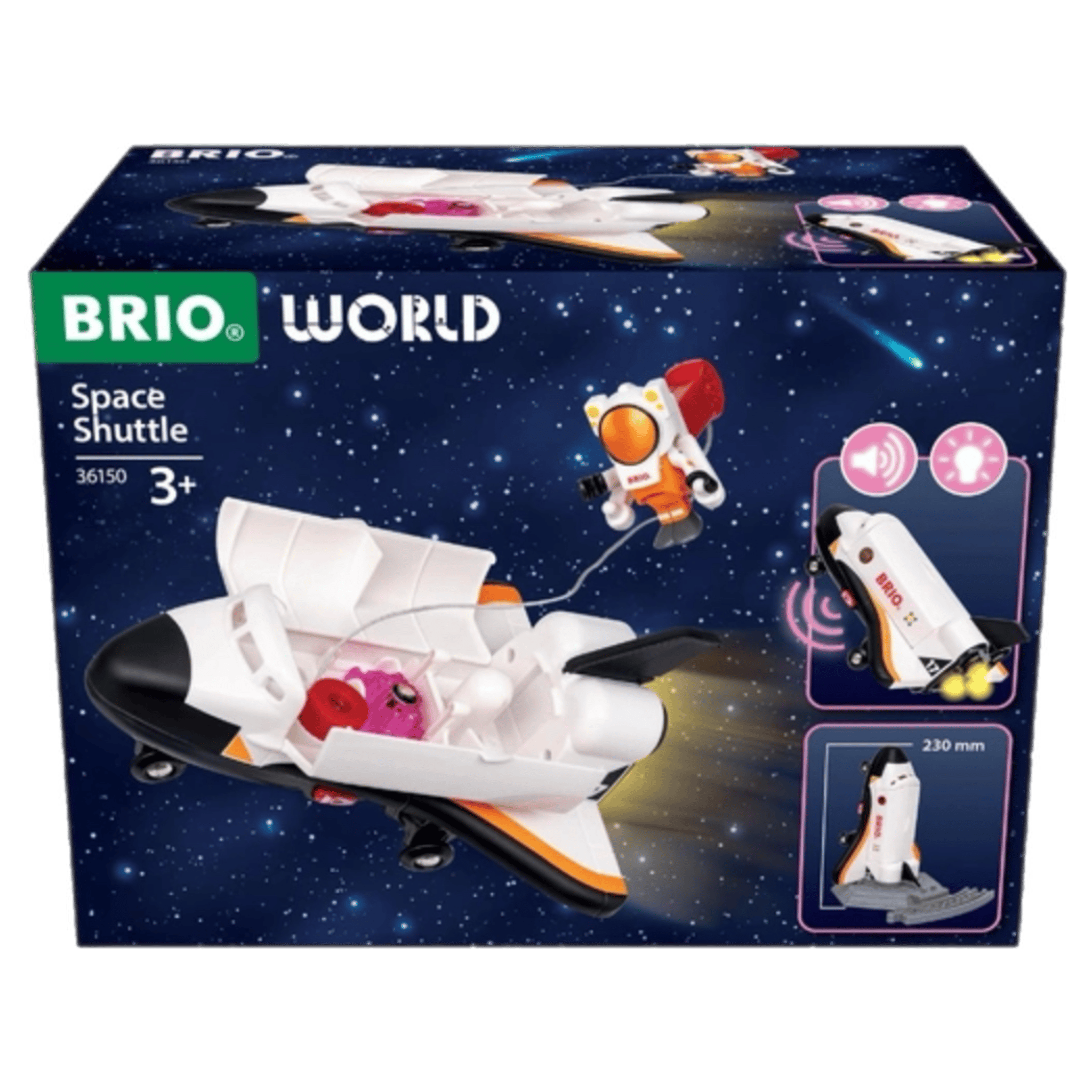 Brio 3 Plus Wooden Space Shuttle