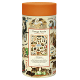 Cavallini & Co 12 Plus 1000 Pc Vintage Puzzle - Cats