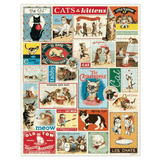 Cavallini & Co 12 Plus 1000 Pc Vintage Puzzle - Cats & Kittens