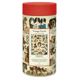 Cavallini & Co 12 Plus 1000 Pc Vintage Puzzle - Dogs