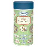 Cavallini & Co 12 Plus 1000 Pc Vintage Puzzle - Tea Time