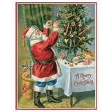 Cavallini & Co 8 Plus 240 Pc Mini Puzzle - Christmas Santa