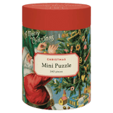 Cavallini & Co 8 Plus 240 Pc Mini Puzzle - Christmas Santa