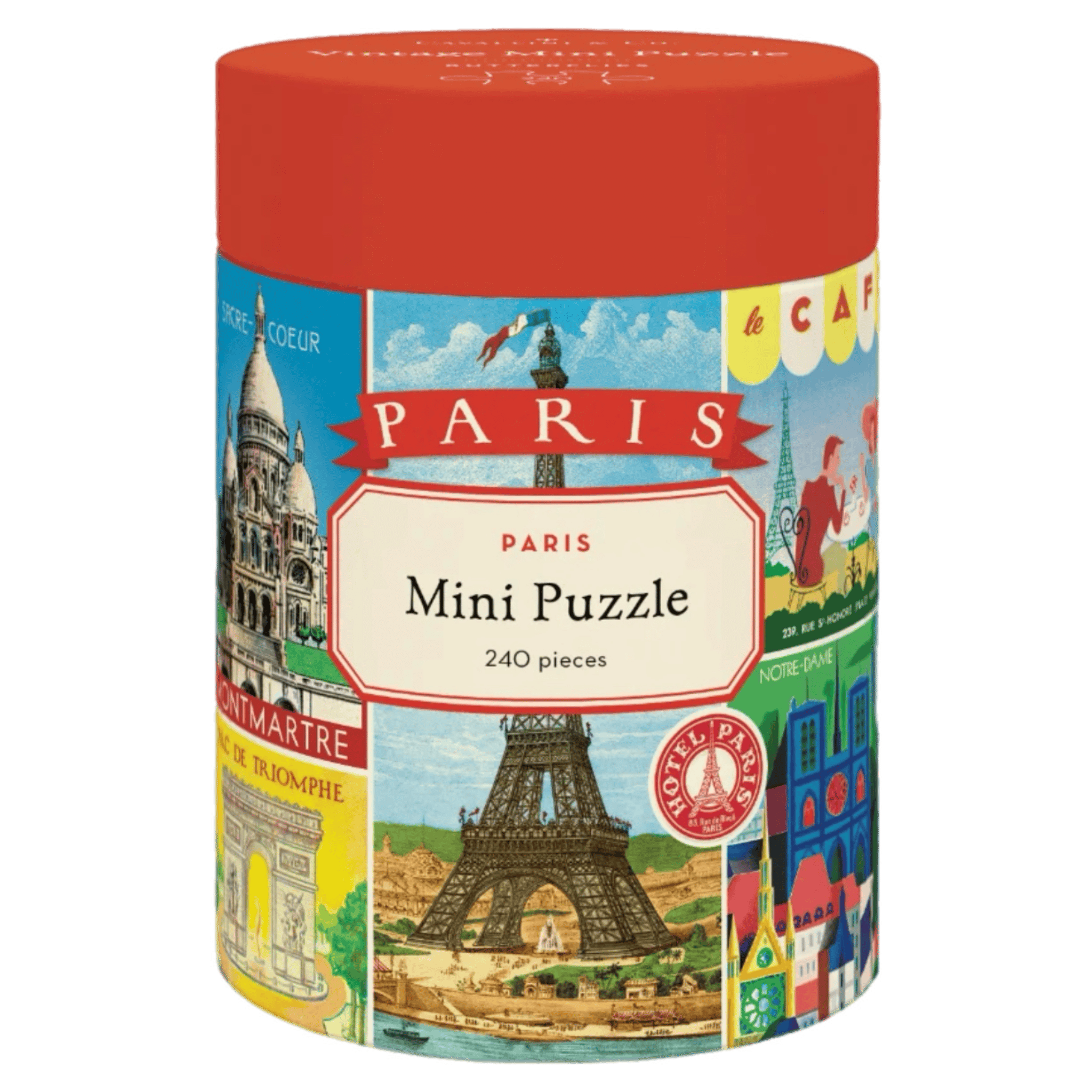 Cavallini & Co 8 Plus 240 Pc Mini Puzzle - Paris