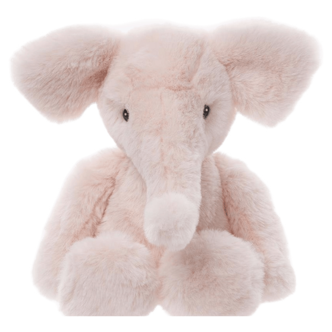 Charlie Bear Birth Plus Bear & Me - Effie Elephant Bubblegum Pink