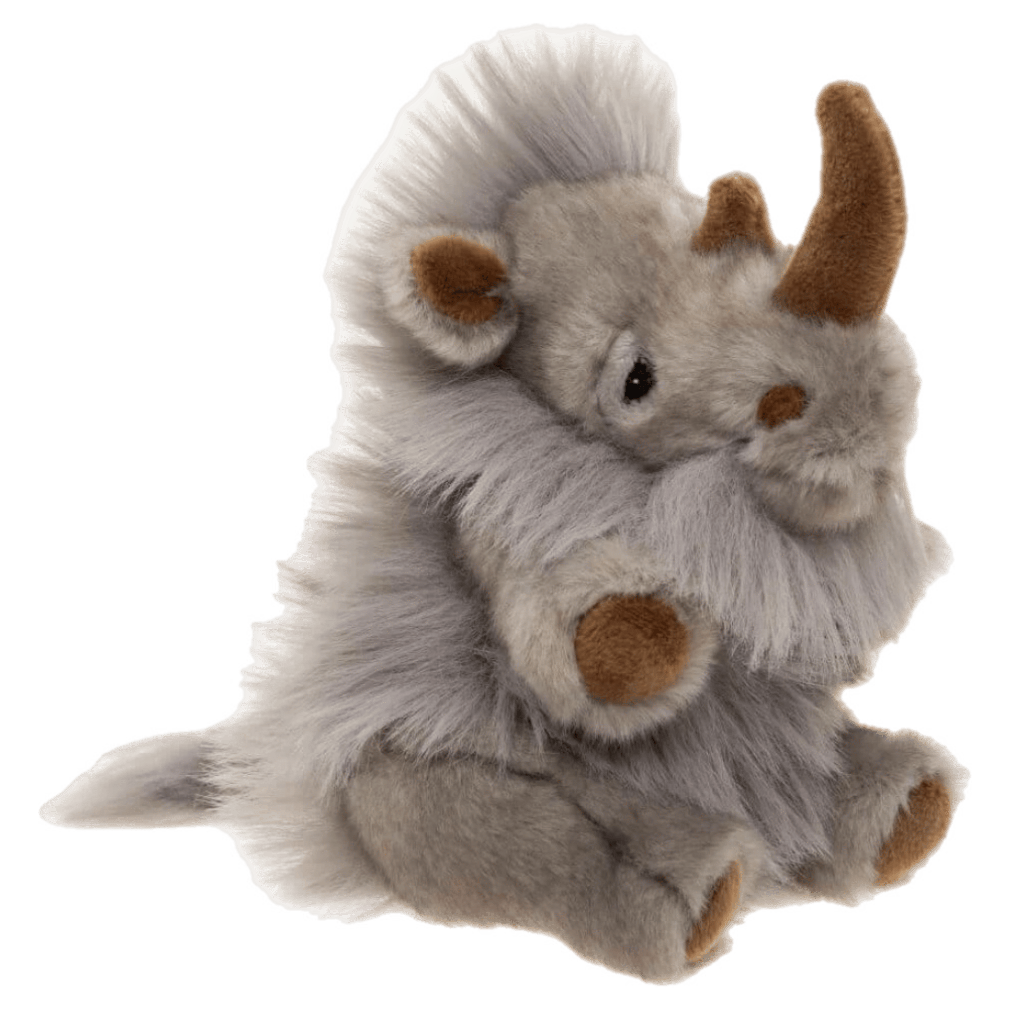 Charlie Bear Birth Plus Cuddle Cub - Woolly Rhino