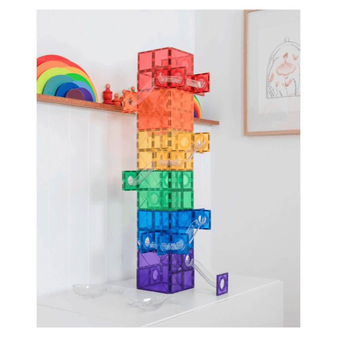 Connetix 3 Plus 134 Piece Super Ball Run Pack