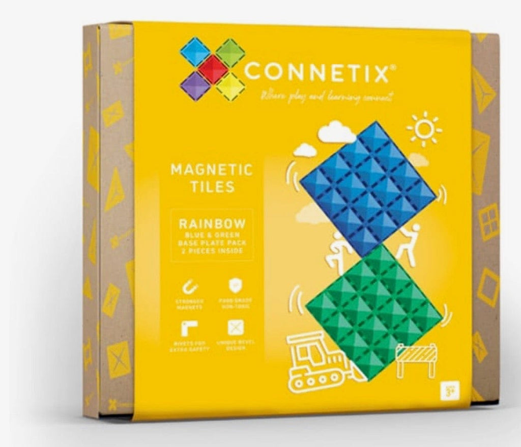 Connetix 3 Plus 2 Piece Base Plate Pack