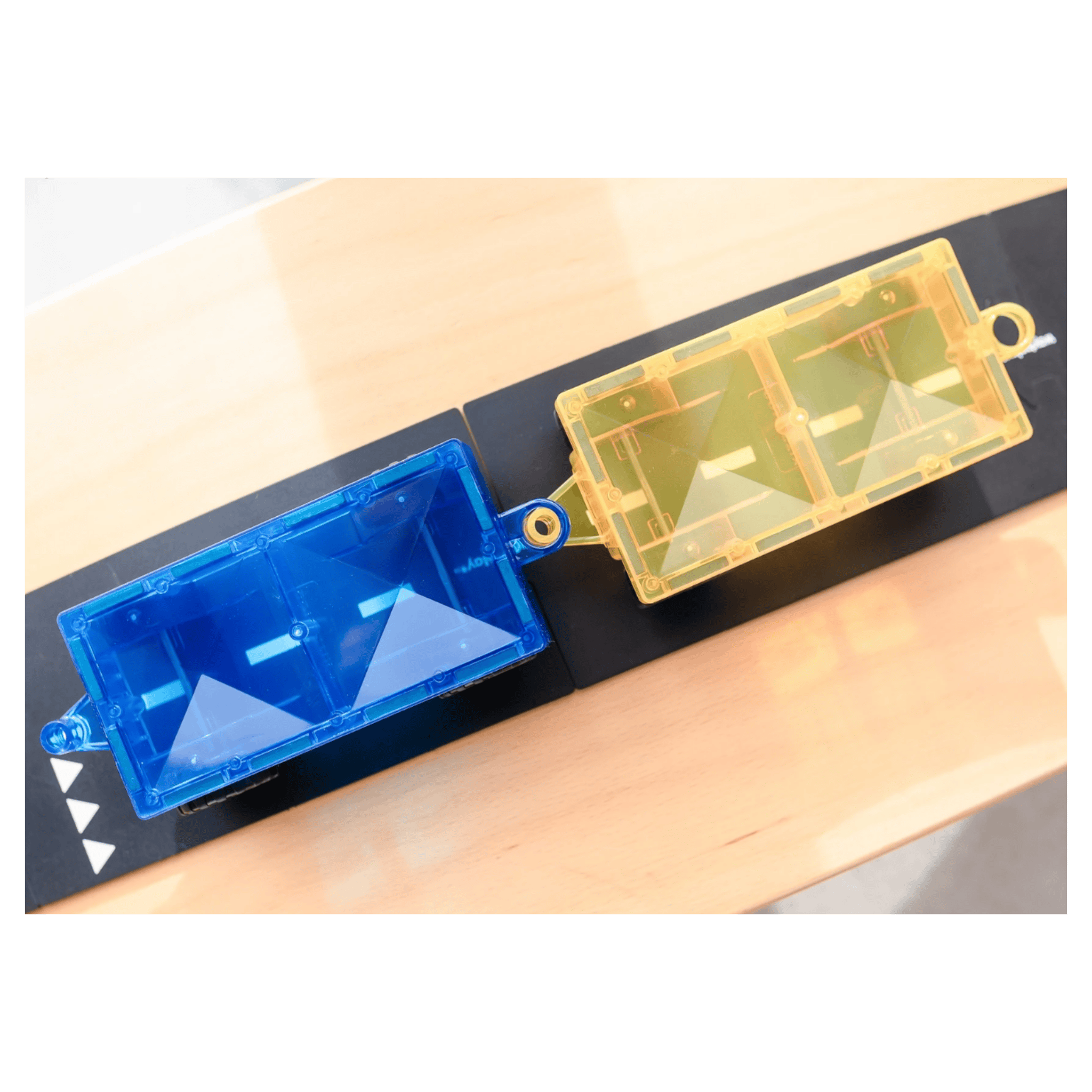 Connetix 3 Plus 2 Piece Bright Car Pack