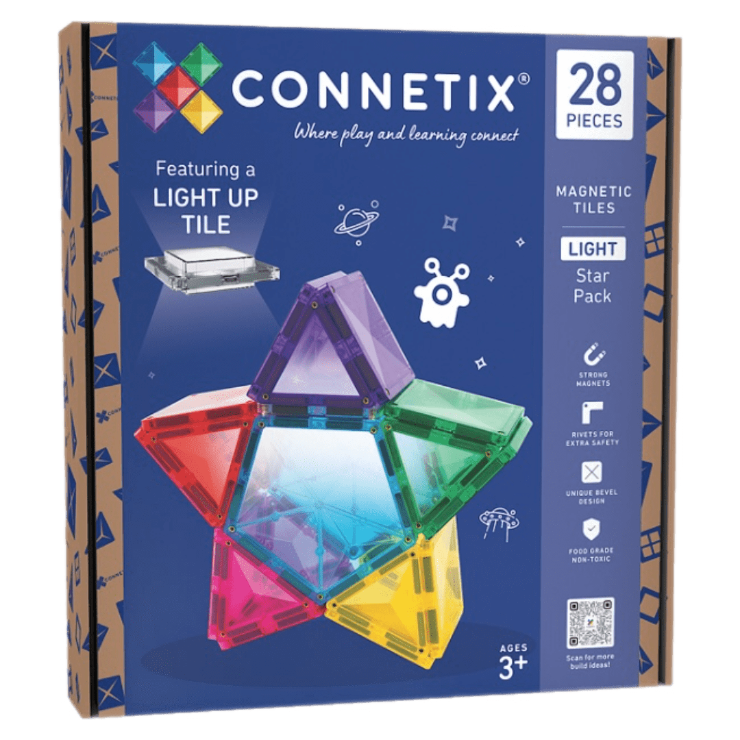 Connetix 3 Plus 28 Piece Light Star Pack