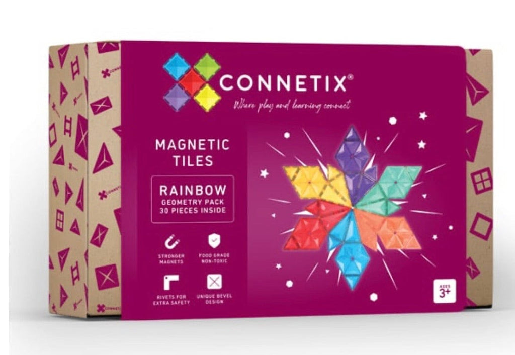 Connetix 3 Plus 30 Piece Geometry Pack