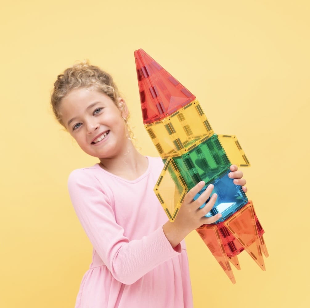 Connetix 3 Plus 30 Piece Light Rocket Pack